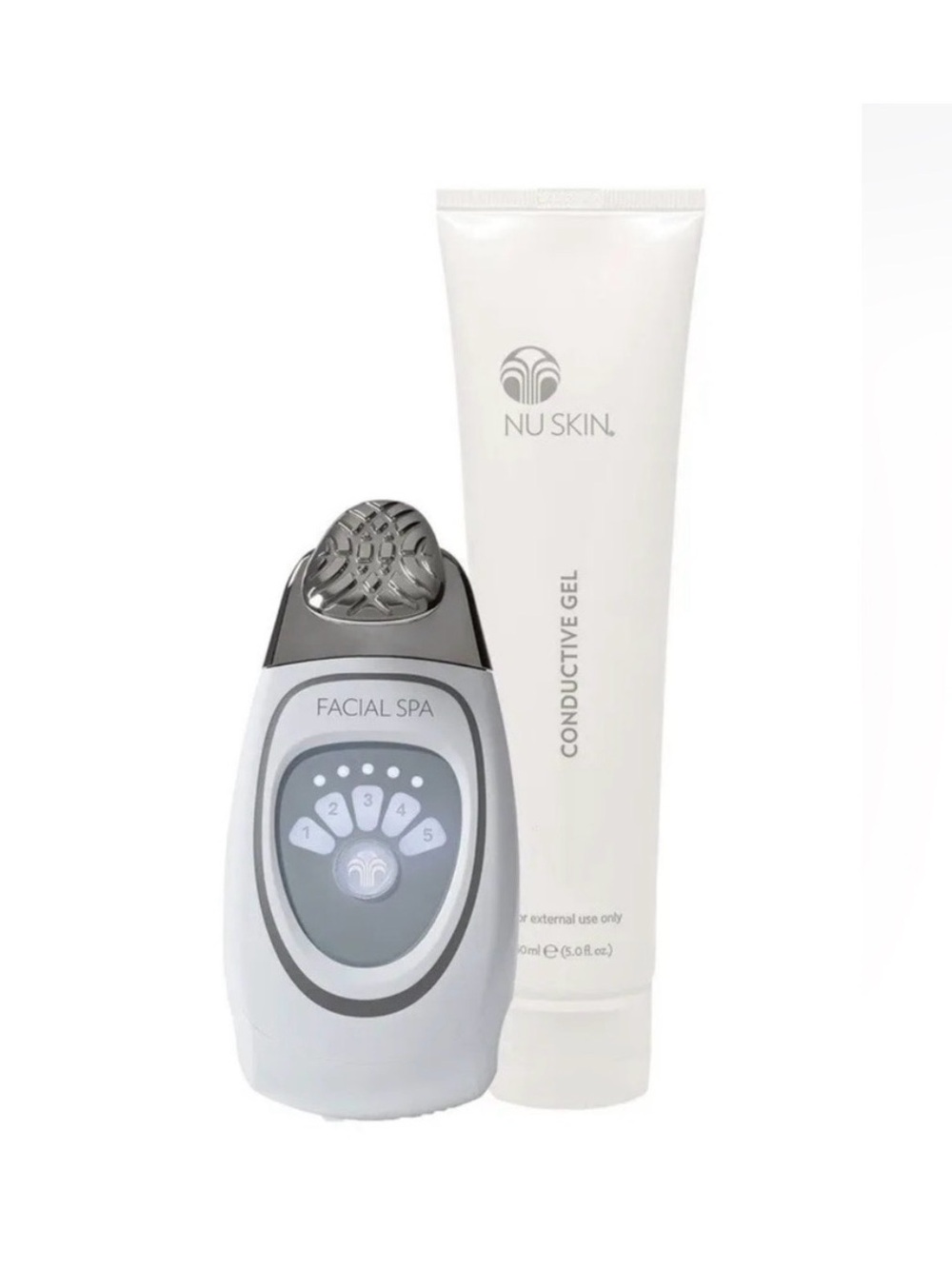 Nu Skin Facial Spa/ Galvanic Device with a Conductive Gel